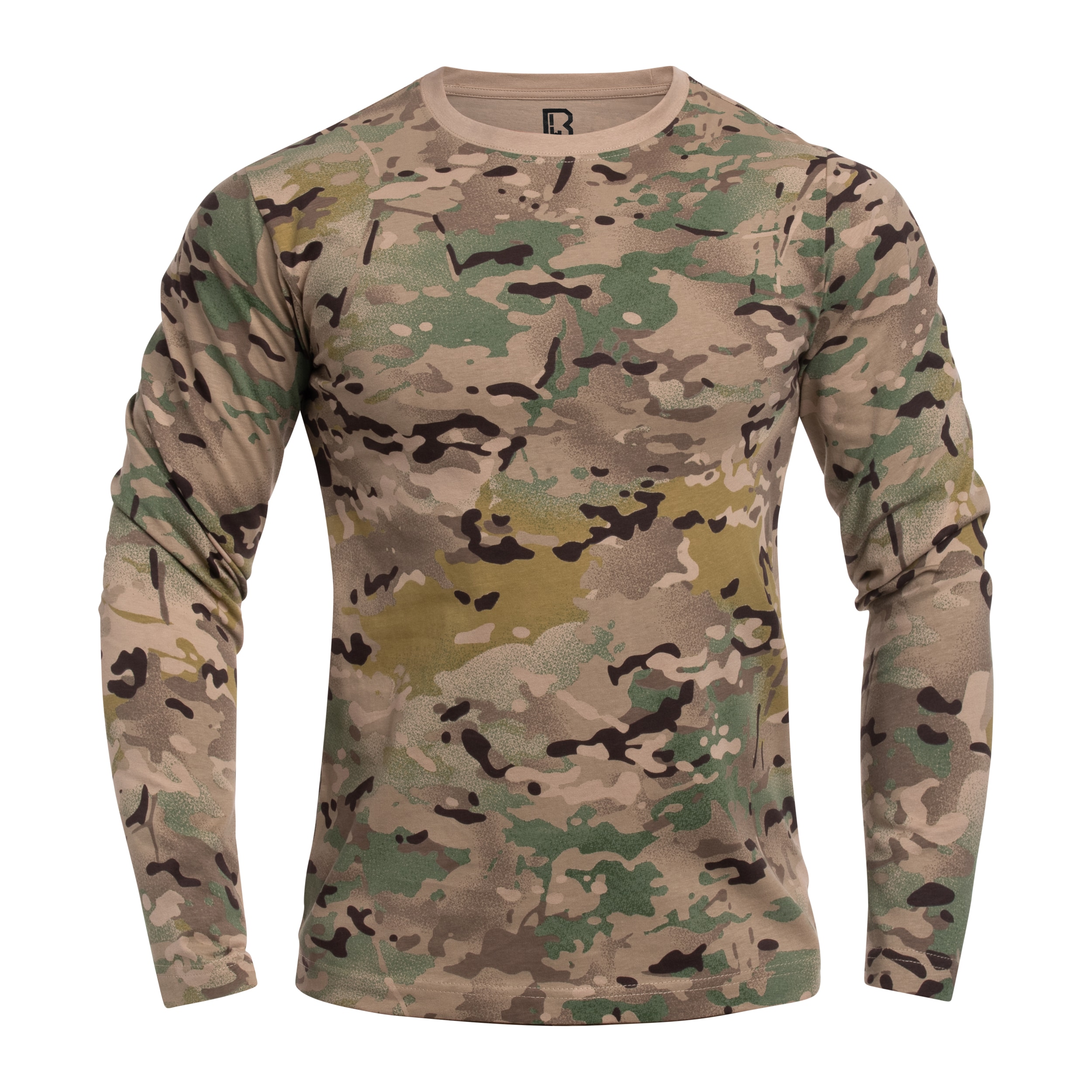 Brandit - Premium Long Sleeve Shirt - Langarm-Shirt - Tactical Camo