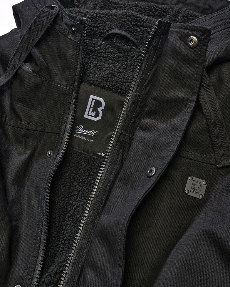 Brandit - Essential Jacke - Black