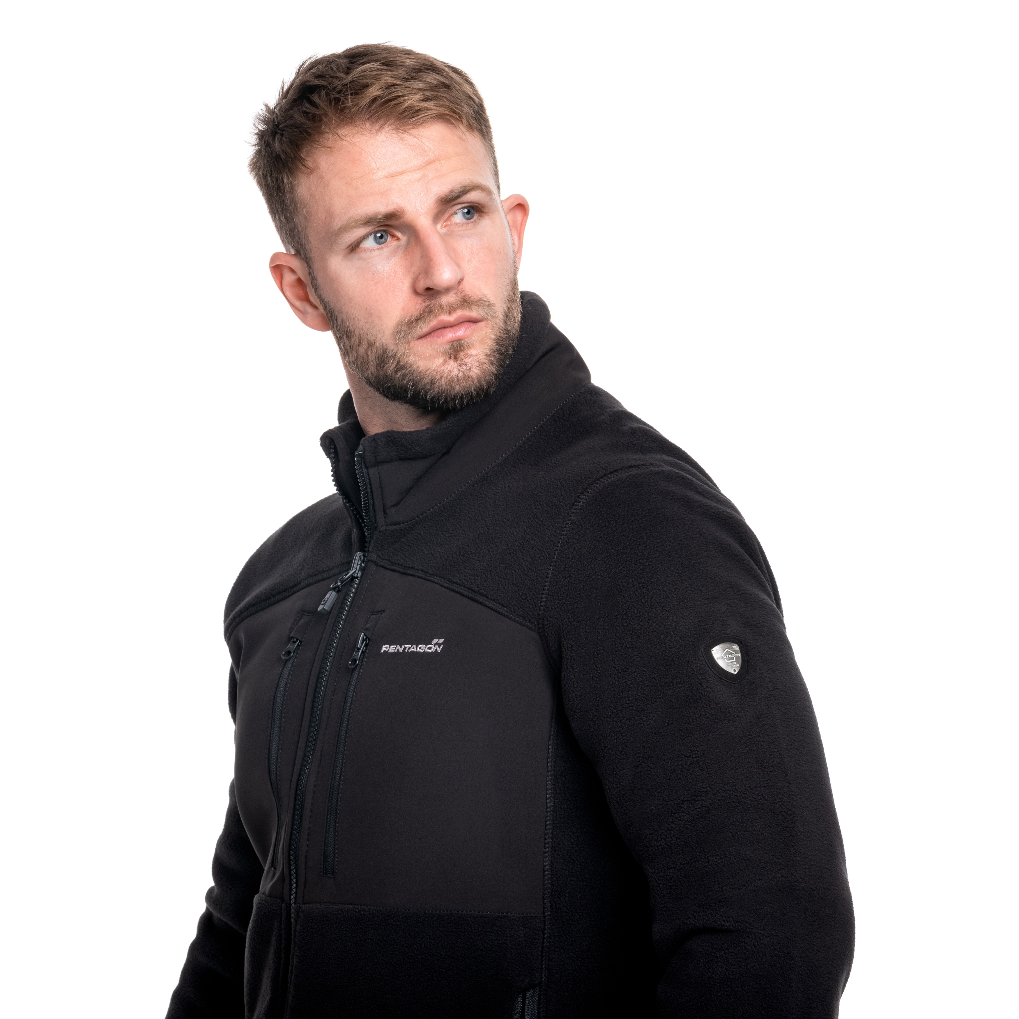 Pentagon - Ajax Fleecejacke - Black