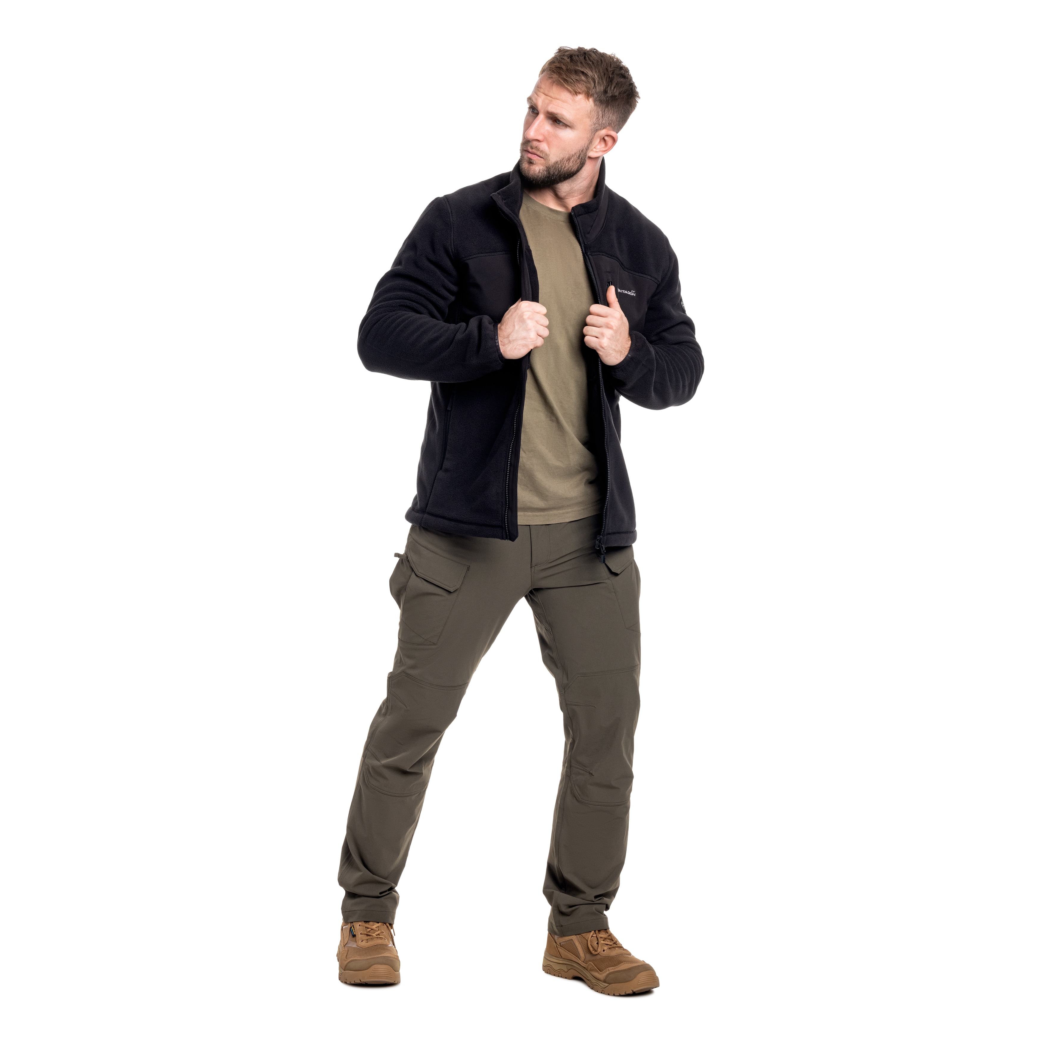 Pentagon - Ajax Fleecejacke - Black