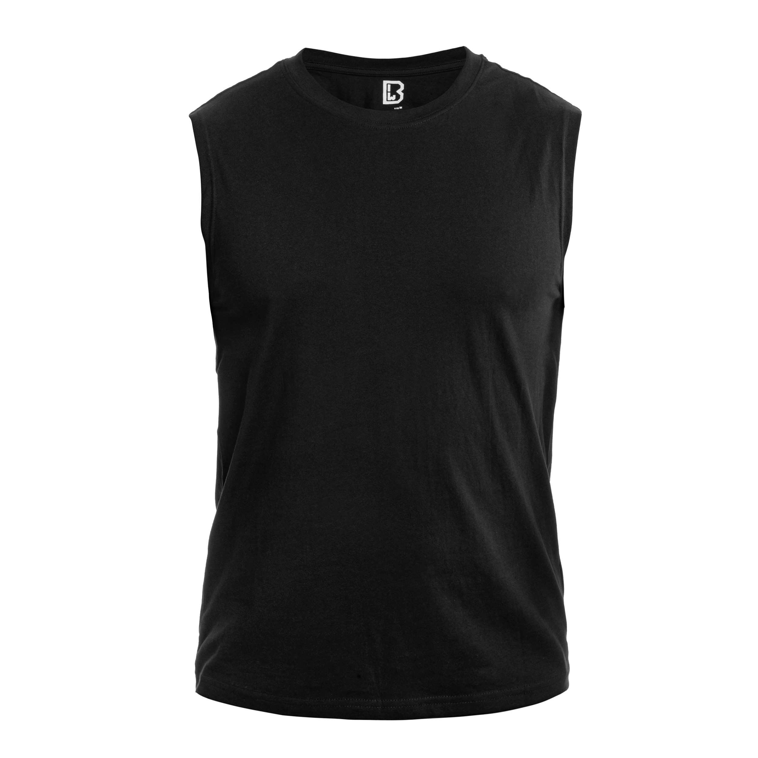 Brandit - Sleeveless Tank-Top T-Shirt - Black