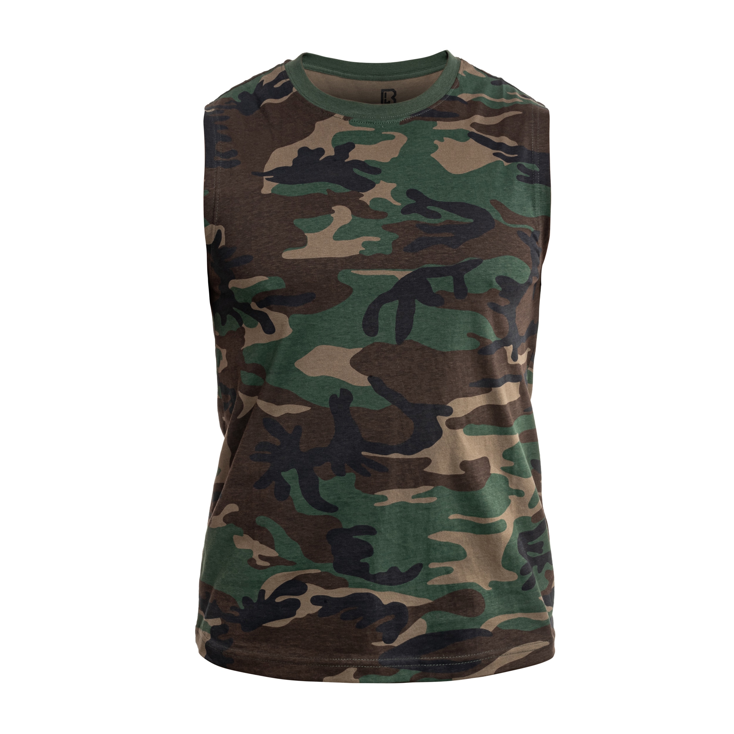 Brandit - Tank Top Sleeveless - ärmelloses T-Shirt - Woodland