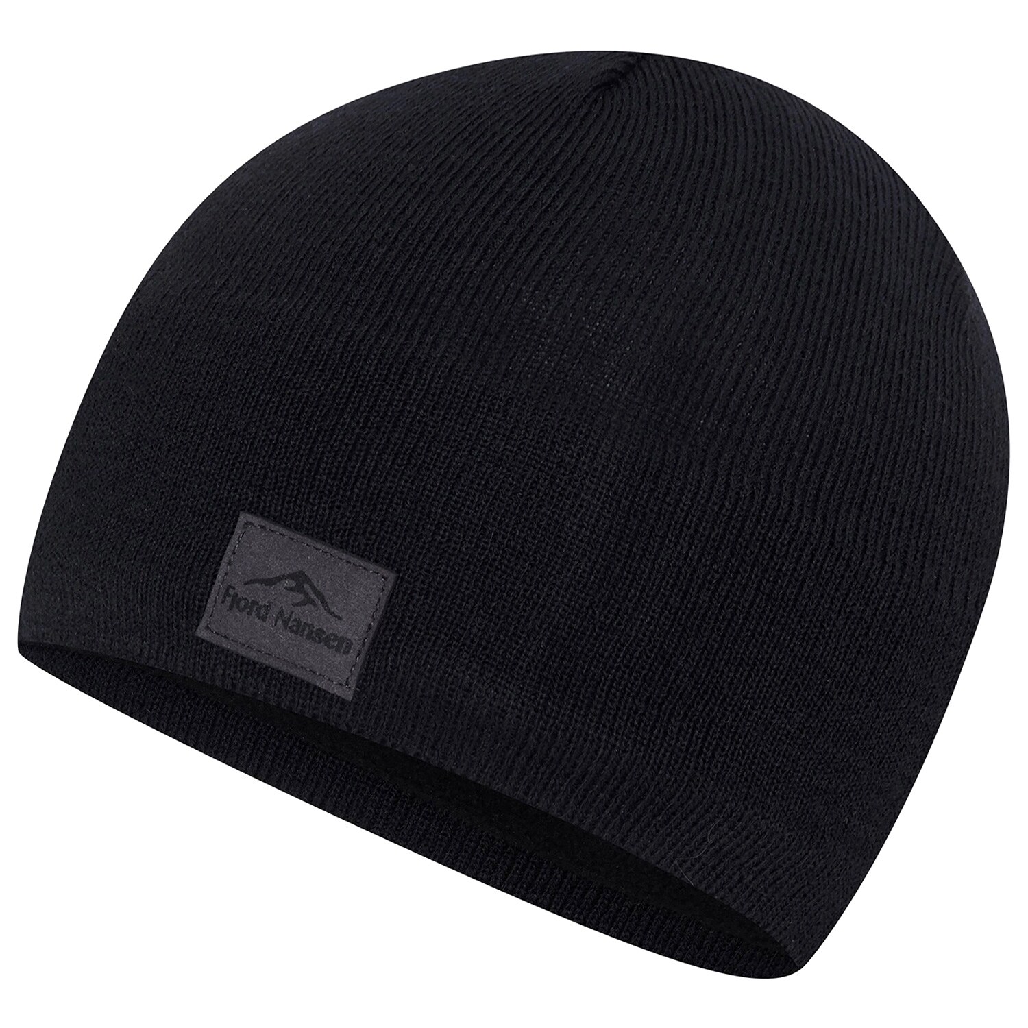 Fjord Nansen - Merinoull Beanie Mütze - Black