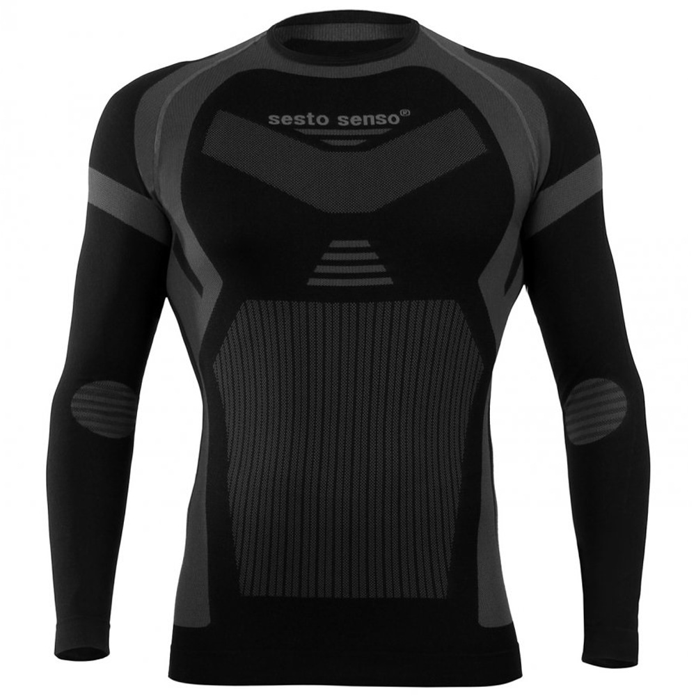 Sesto Senso - CL15 Thermo Active Langarm Thermo-T-Shirt - Graphit