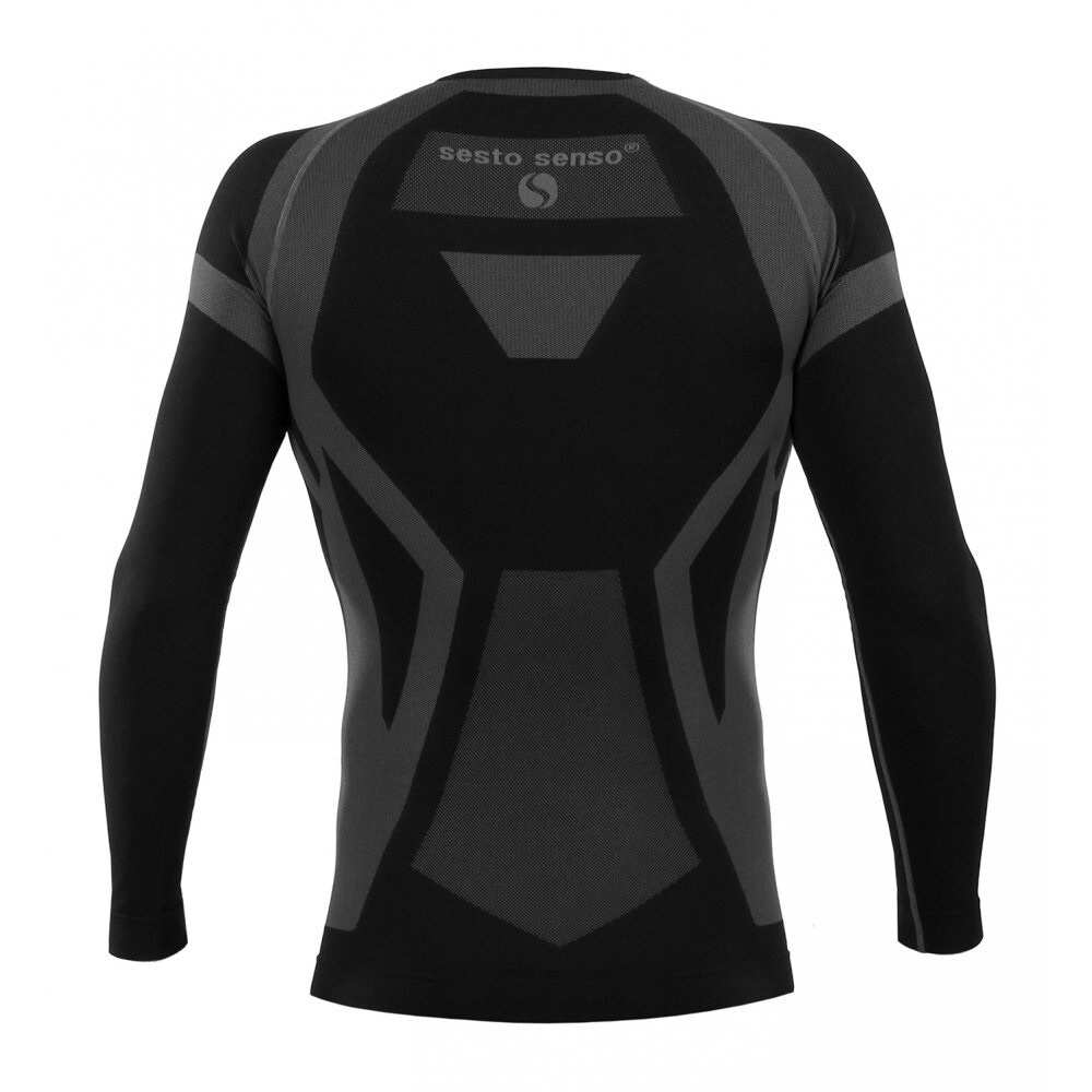 Sesto Senso - CL15 Thermo Active Langarm Thermo-T-Shirt - Graphit