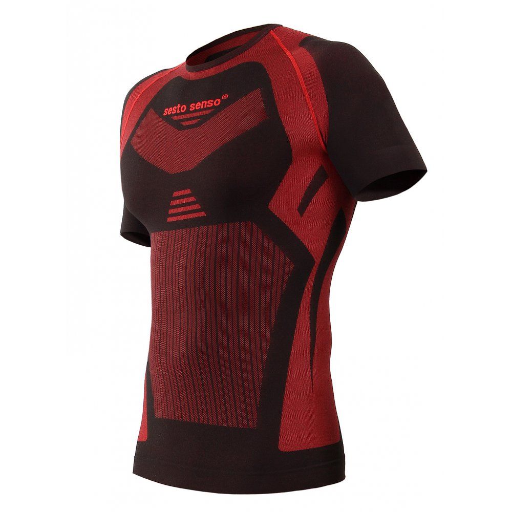 Sesto Senso - CL15 Thermo Active - Kurzärmeliges thermoaktives T-Shirt - Rot