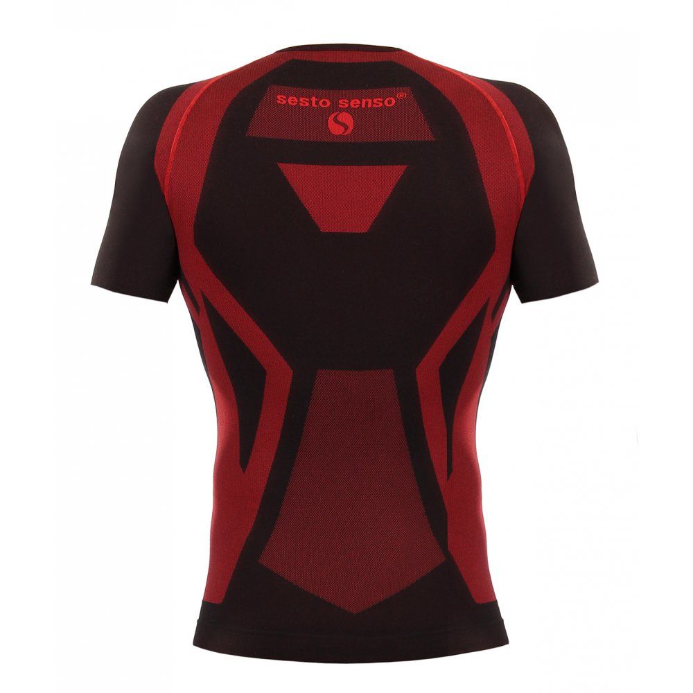 Sesto Senso - CL15 Thermo Active - Kurzärmeliges thermoaktives T-Shirt - Rot