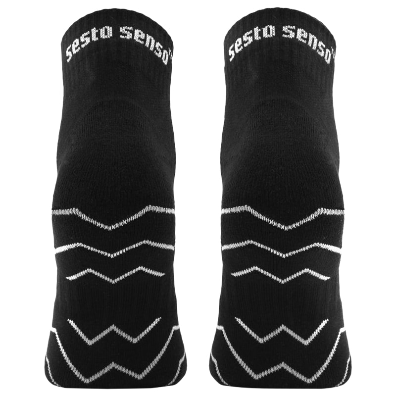 Sesto Senso - Sportsocken Terry AMZ - Schwarz