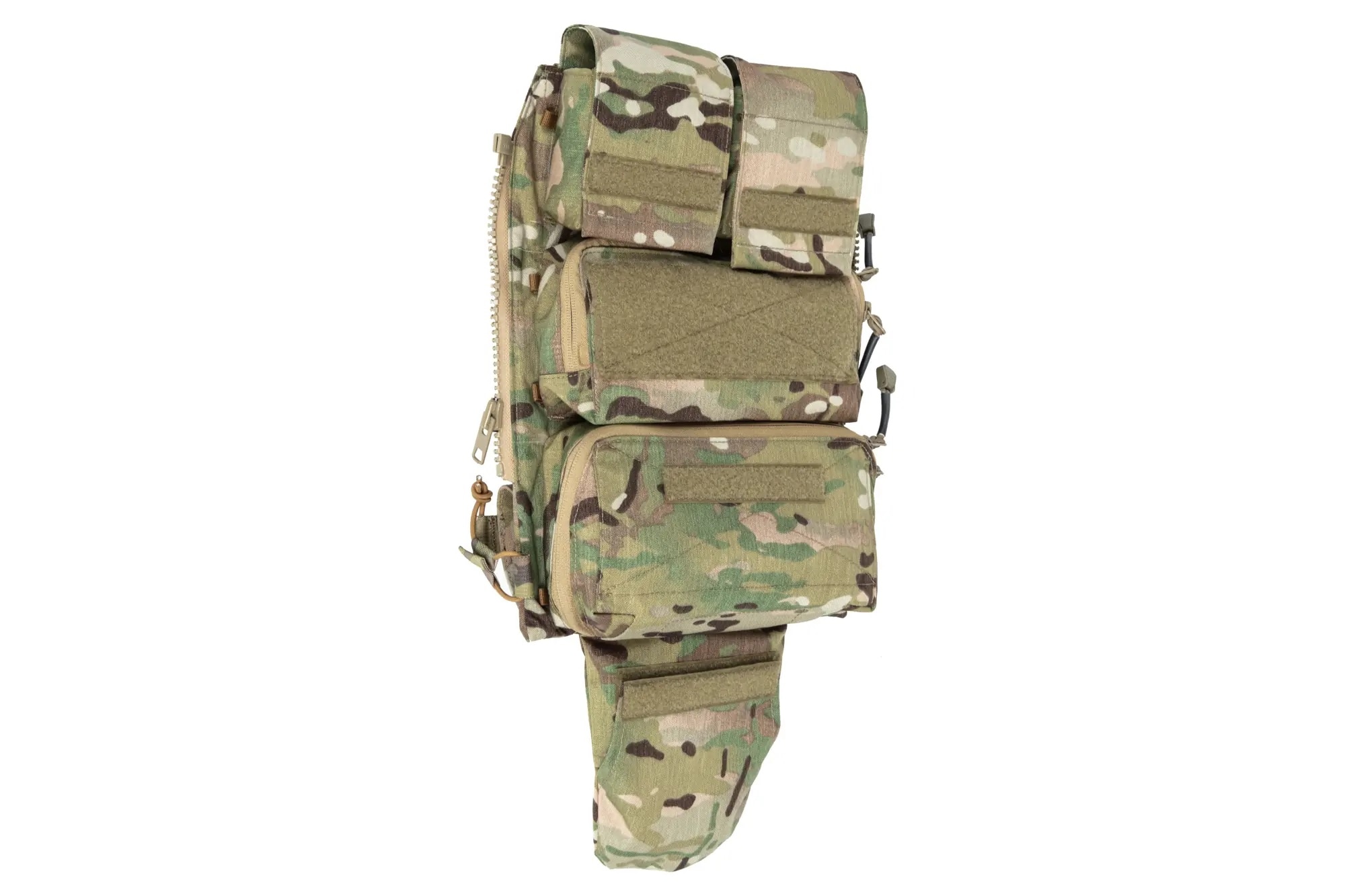 PEW Tactical - Zip-On Rückenplatte 2.0 für Plate Carrier Westen - MultiCam