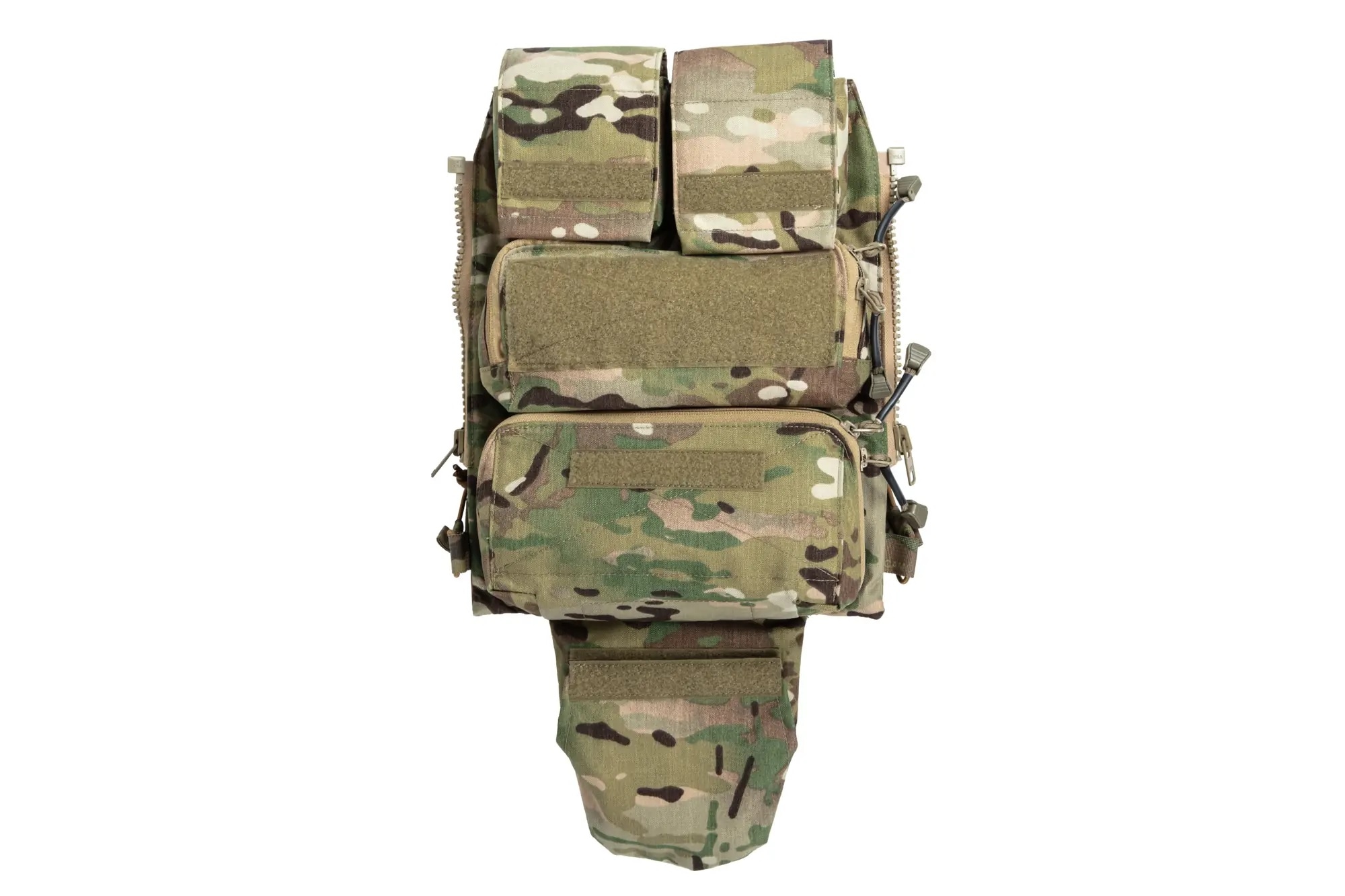 PEW Tactical - Zip-On Rückenplatte 2.0 für Plate Carrier Westen - MultiCam