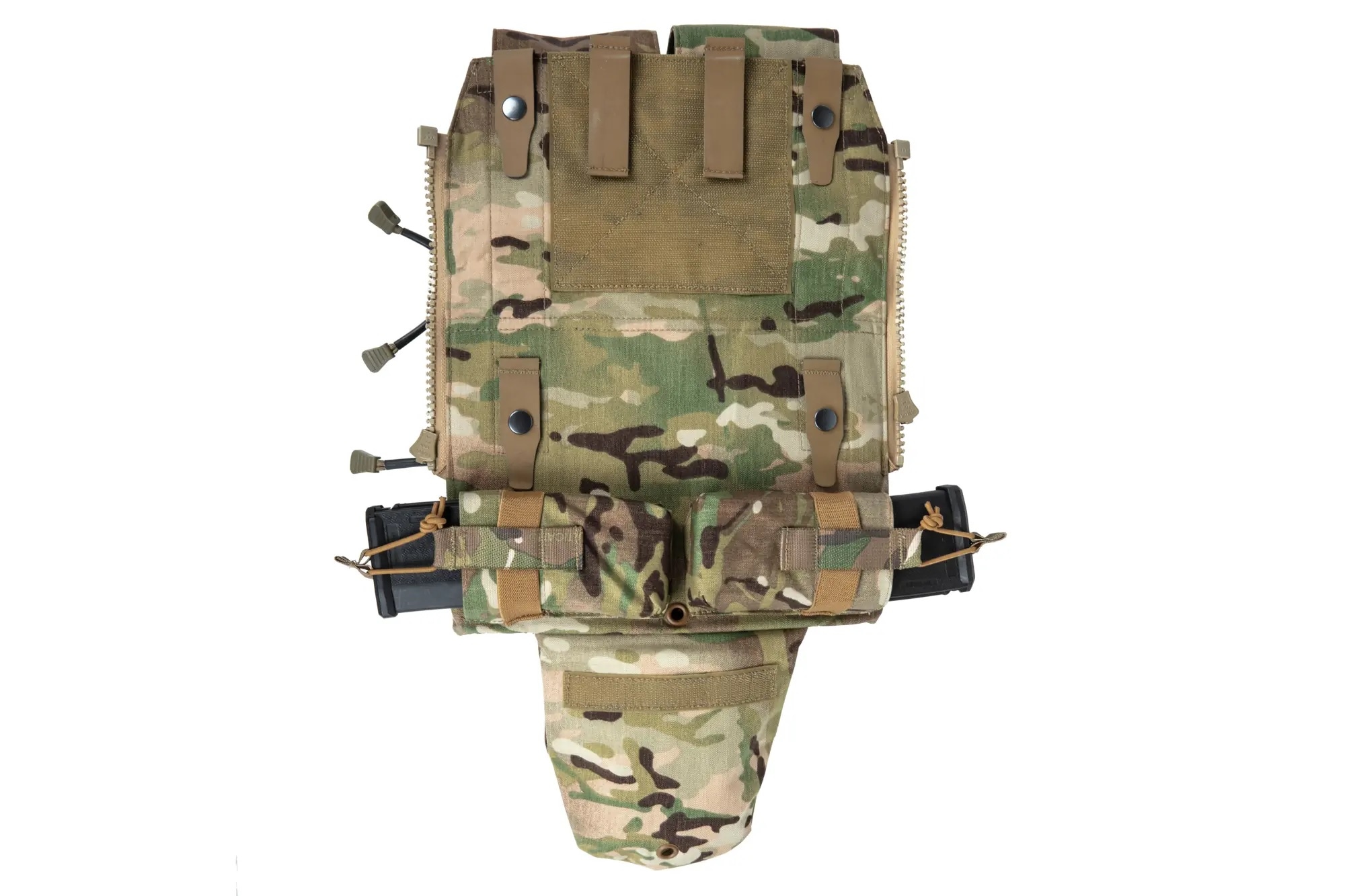 PEW Tactical - Zip-On Rückenplatte 2.0 für Plate Carrier Westen - MultiCam