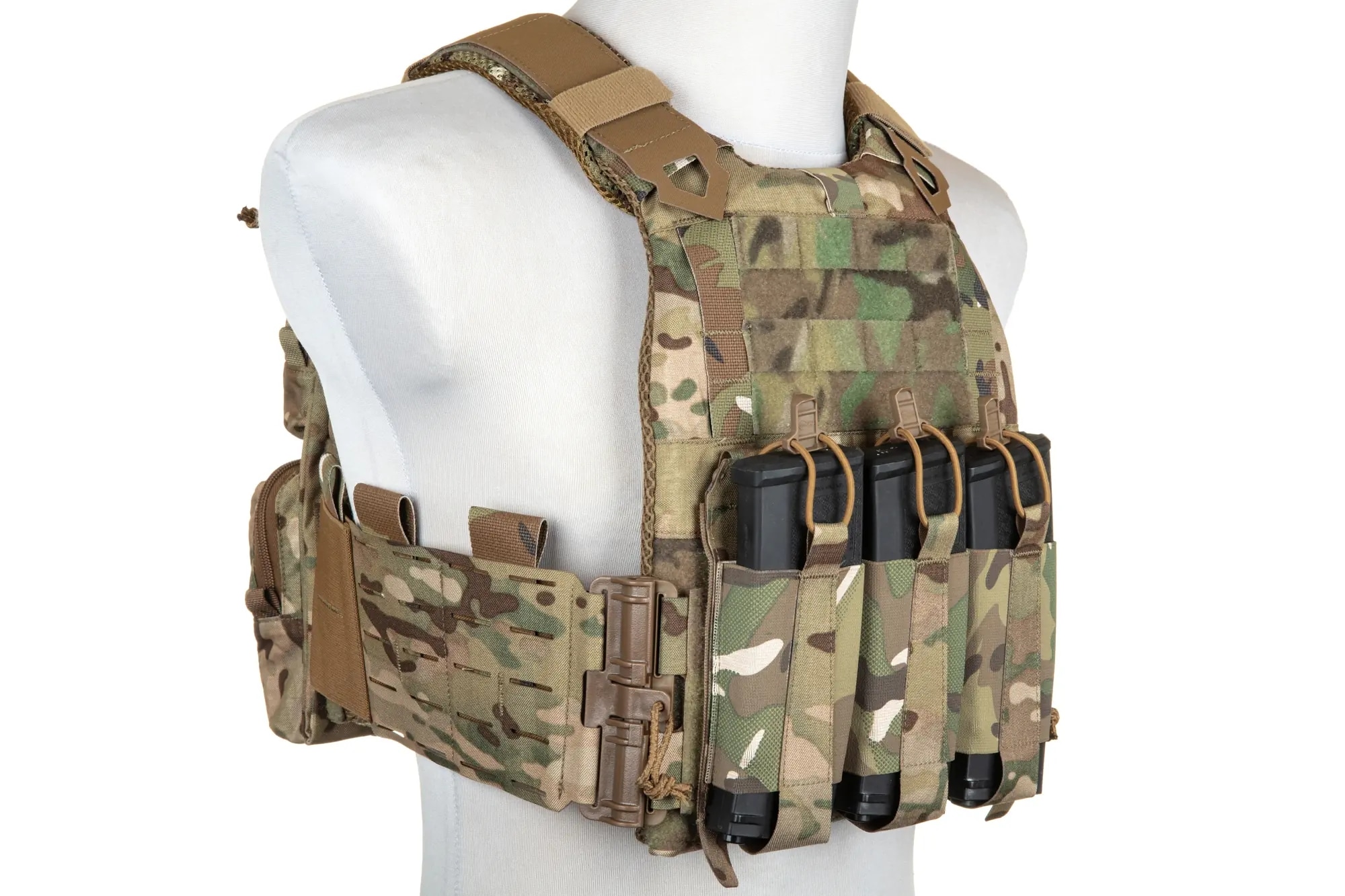 PEW Tactical - Plate Carrier FCSK taktische Weste - MultiCam