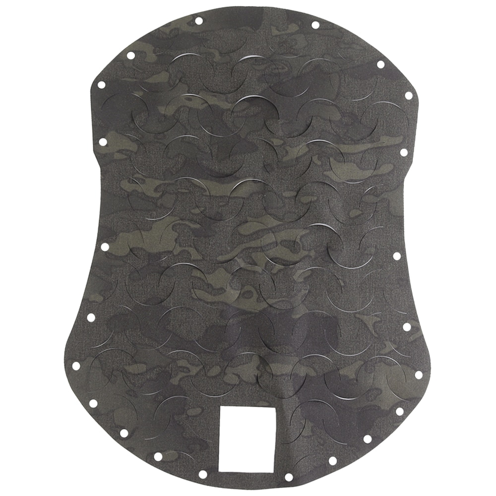 Wosport - Laser Cut Cover - Universal Camouflage - MultiCam Black