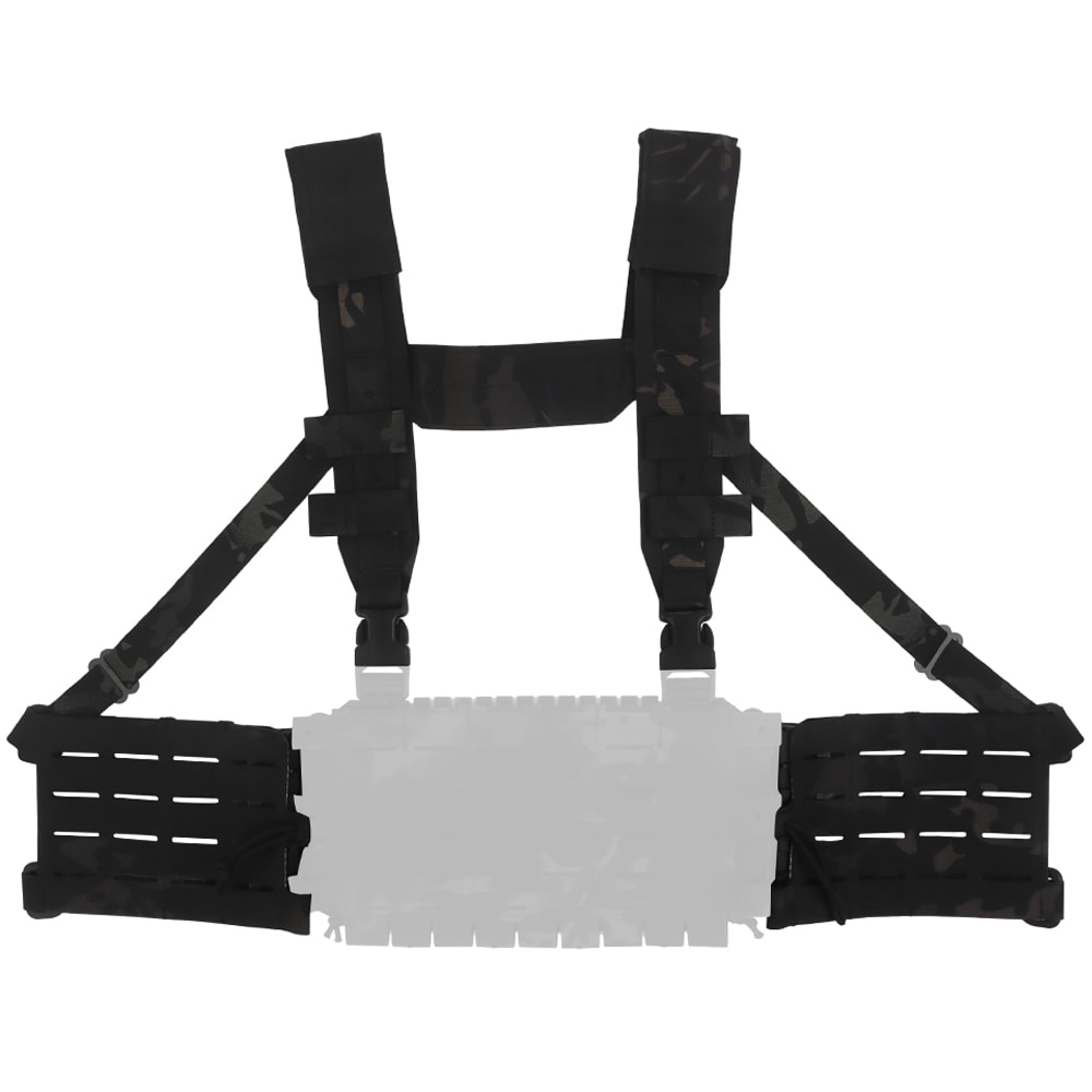 Wosport - Chest Rig Arc taktische Schultergurte - MultiCam Black