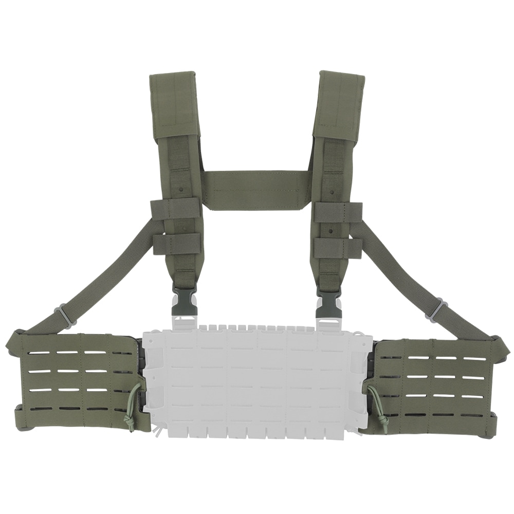 Wosport - Chest Rig Arc taktische Schultergurte - Ranger Green
