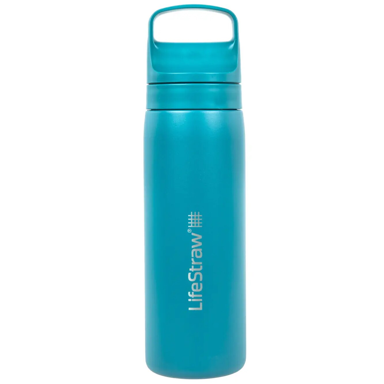 LifeStraw - Go 2.0 Stainless Steel Trinkflasche mit Filter 500 ml - Blue