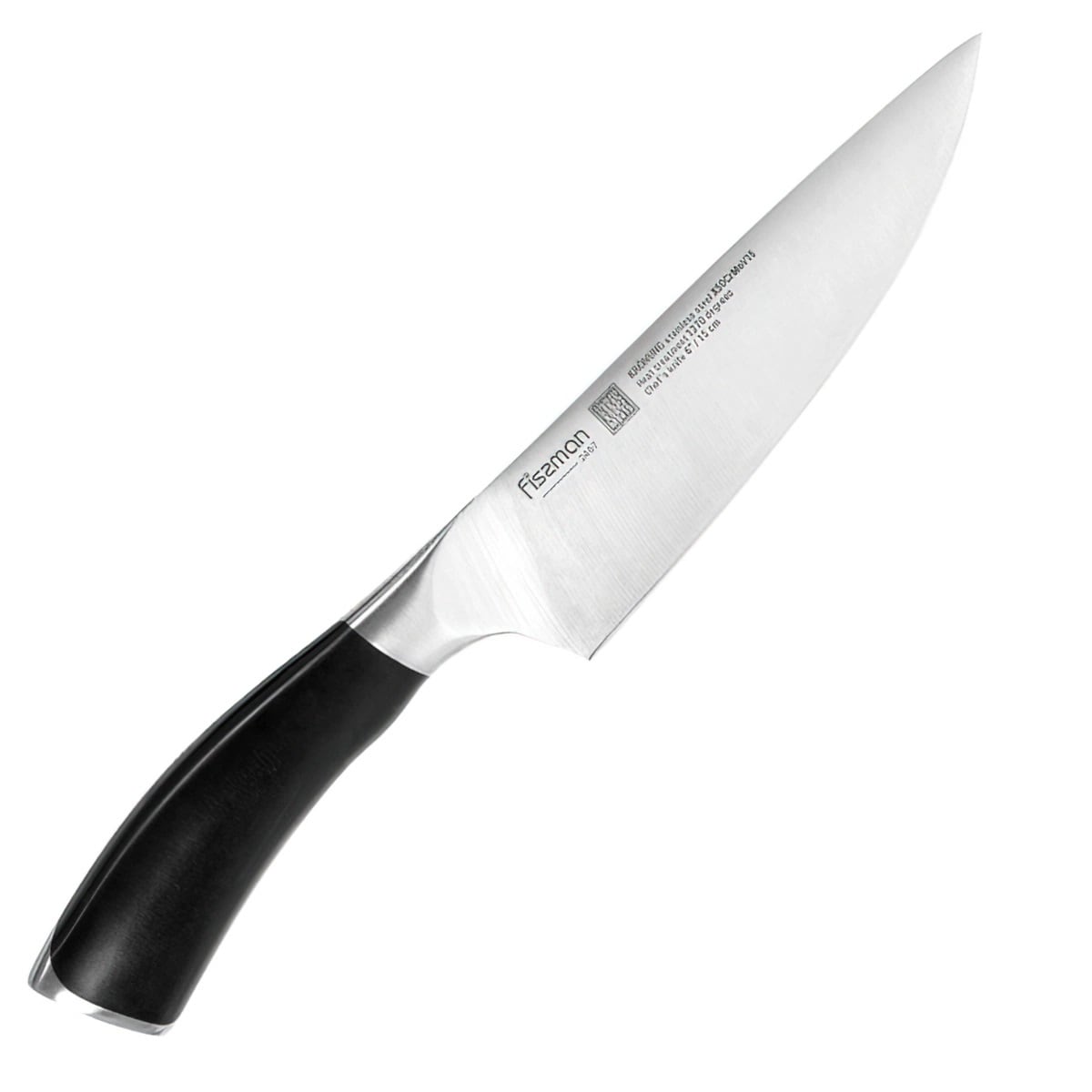 Fissman - Kronung Kochmesser 16 cm - Black