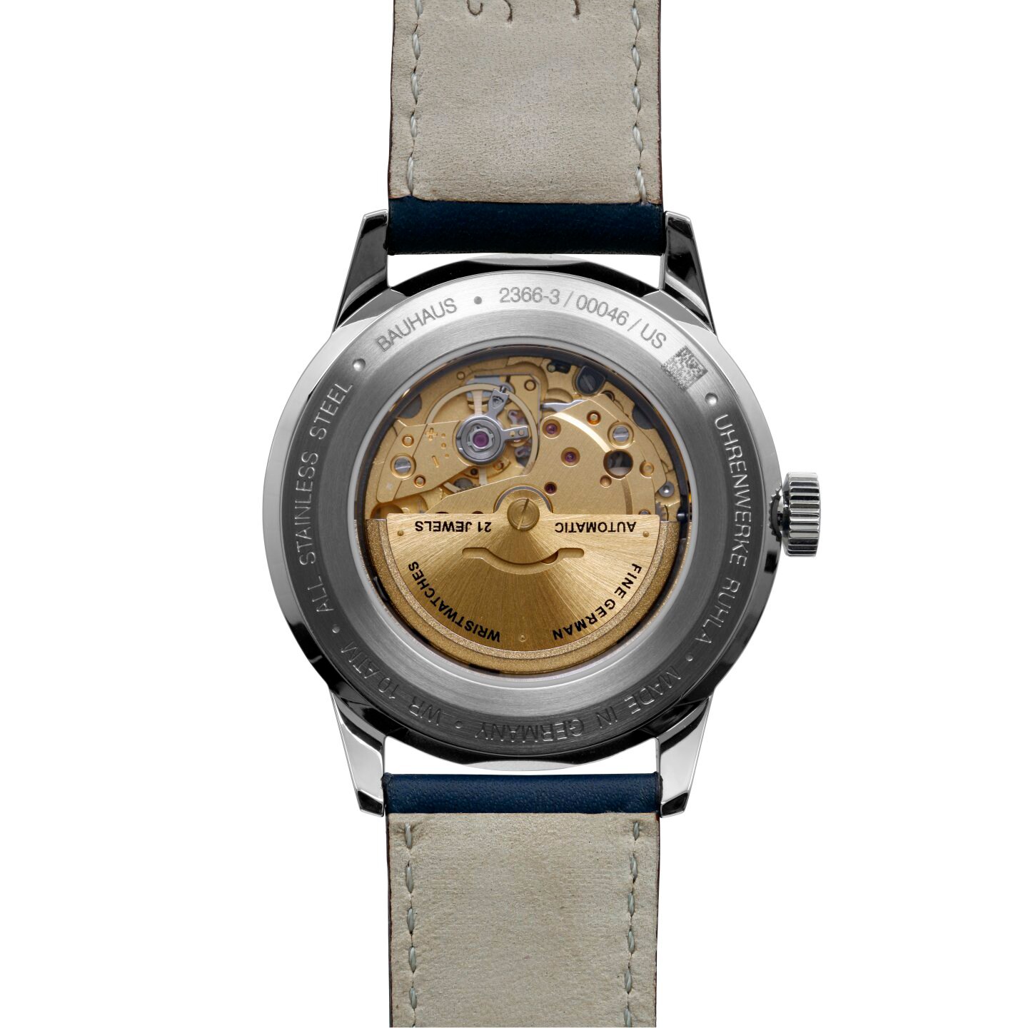 Bauhaus - Aviation Automatic 23663 Automatikuhr - Blue