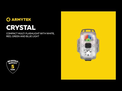 Armytek - Crystal 6in1 USB-C Grey Onyx Taschenlampe - 200 Lumen