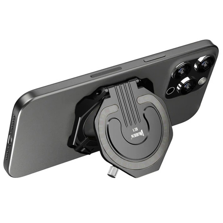 Wuben - E1 EDC Selfie Light Portable Ring Light Black Lampe - 300 Lumen