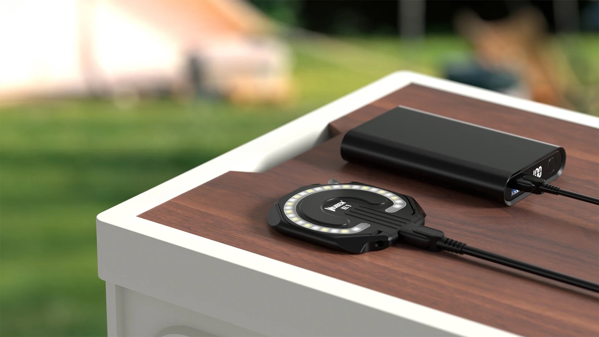 Wuben - E1 EDC Selfie Light Portable Ring Light White Lampe - 300 Lumen