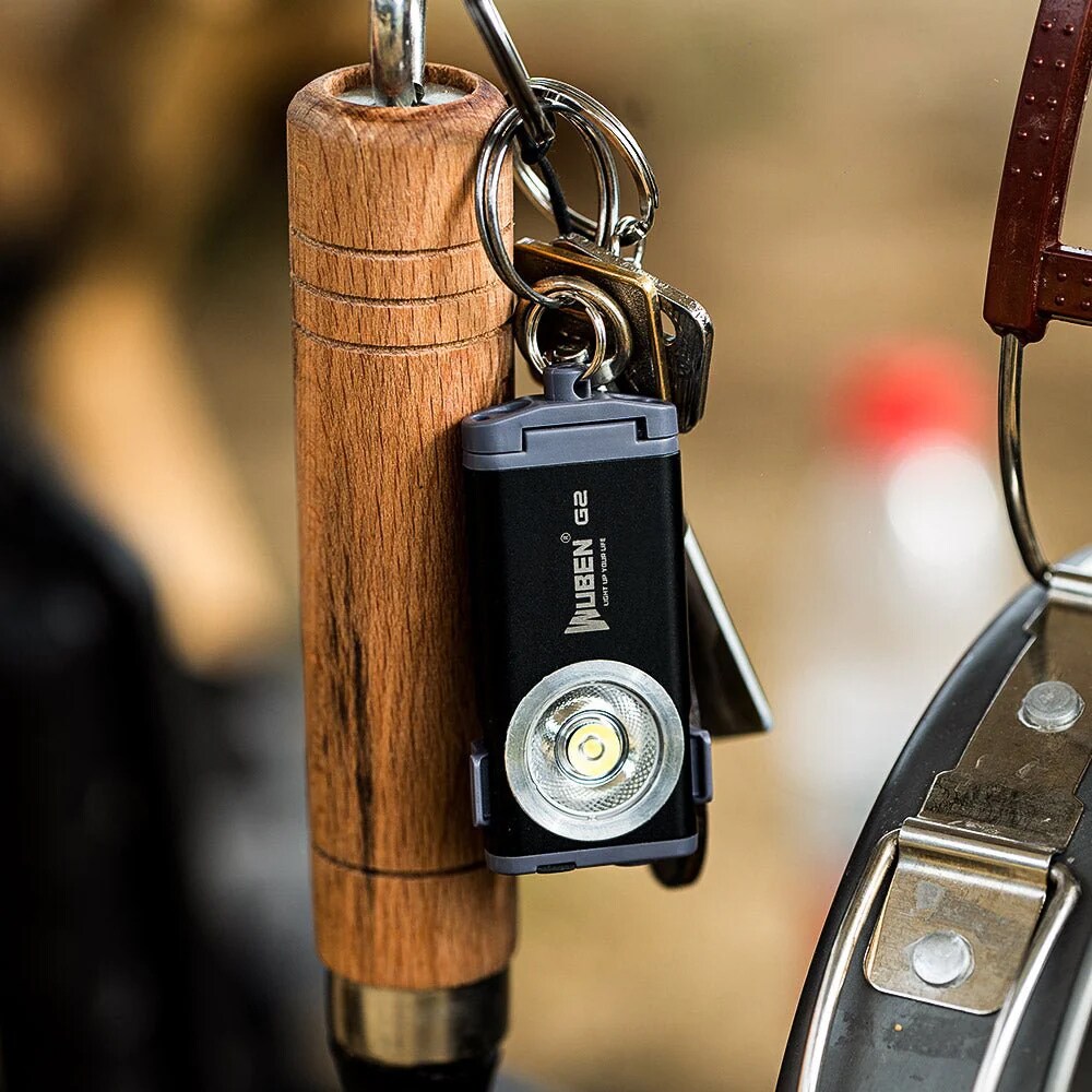 Wuben - G2 Black Schlüsselanhänger-Taschenlampe - 500 Lumen