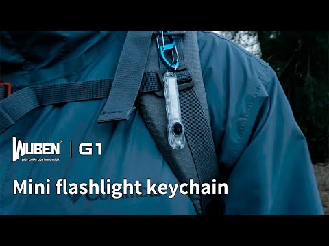 Wuben - G1 Black Taschenlampe als Schlüsselanhänger - 40 Lumen