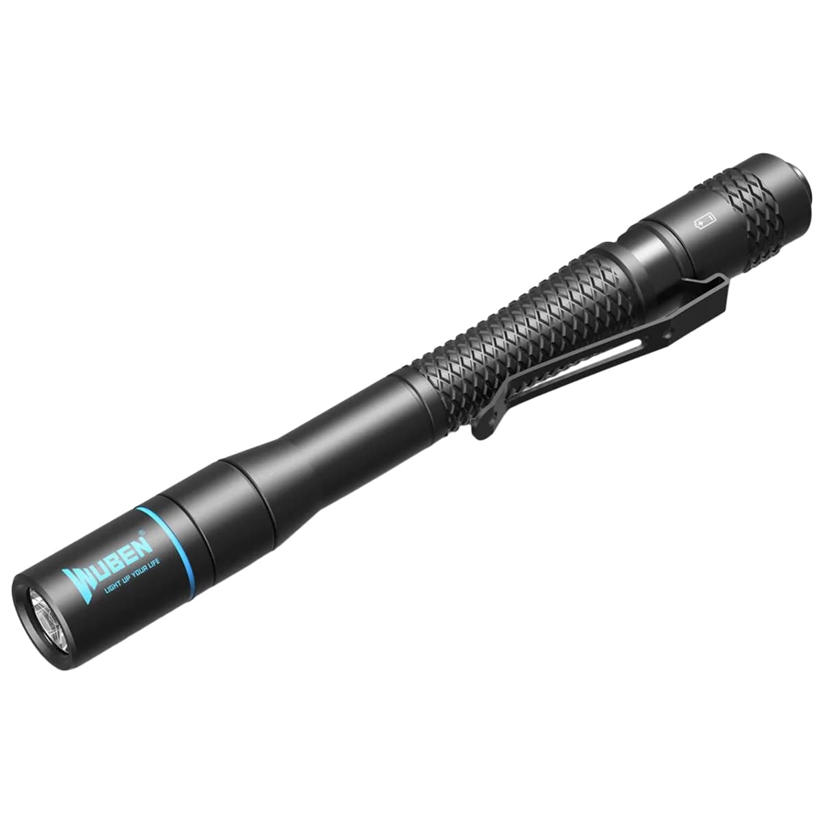 Wuben - E19 High CRI Black Taschenlampe - 200 Lumen