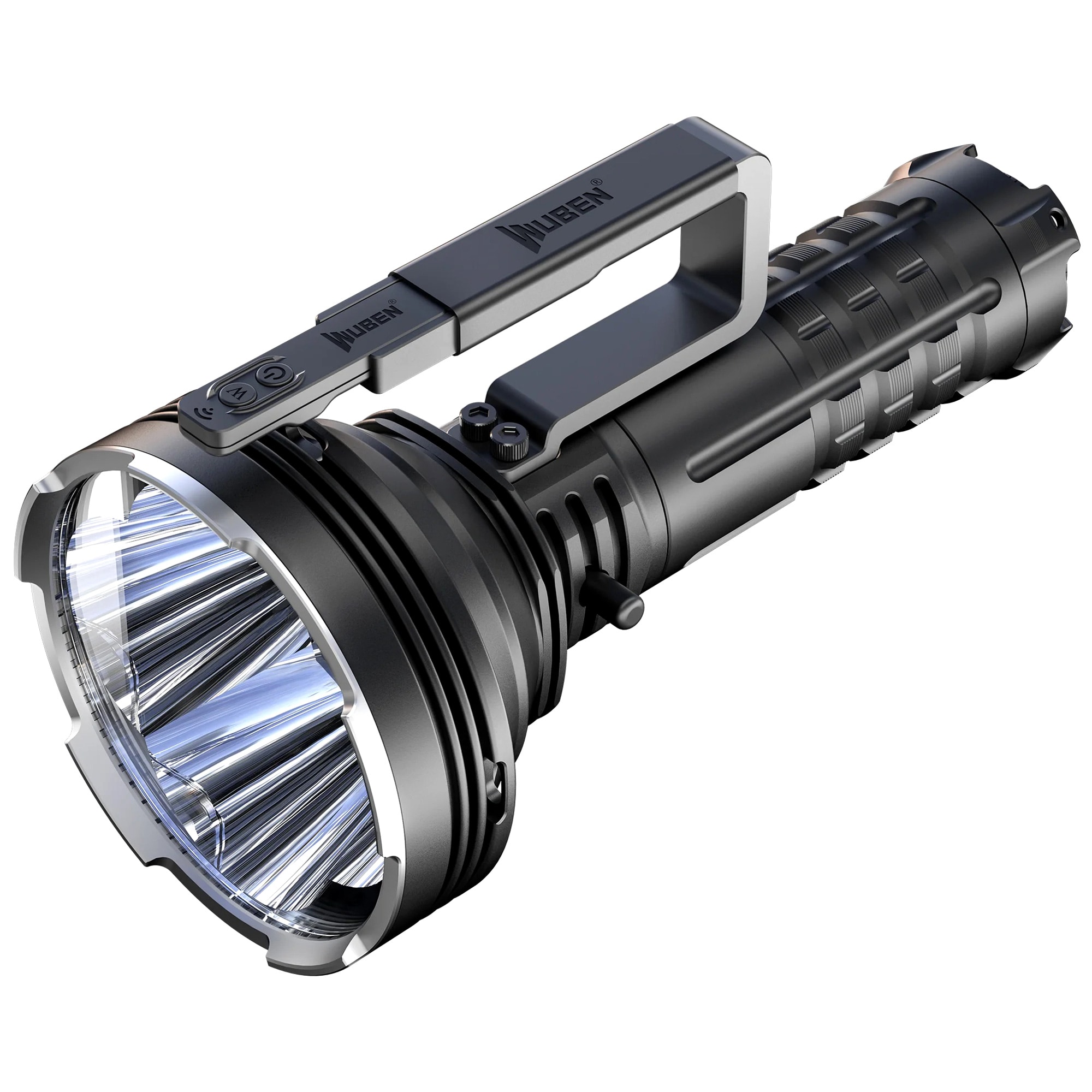 Wuben A1 Black Taschenlampe mit Powerbank-Funktion 20000 Lumen