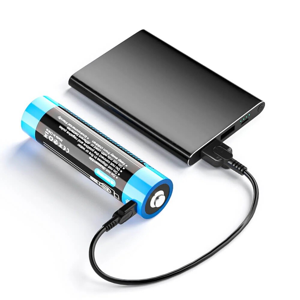 Wuben - A9 Black Taschenlampe - 12000 Lumen