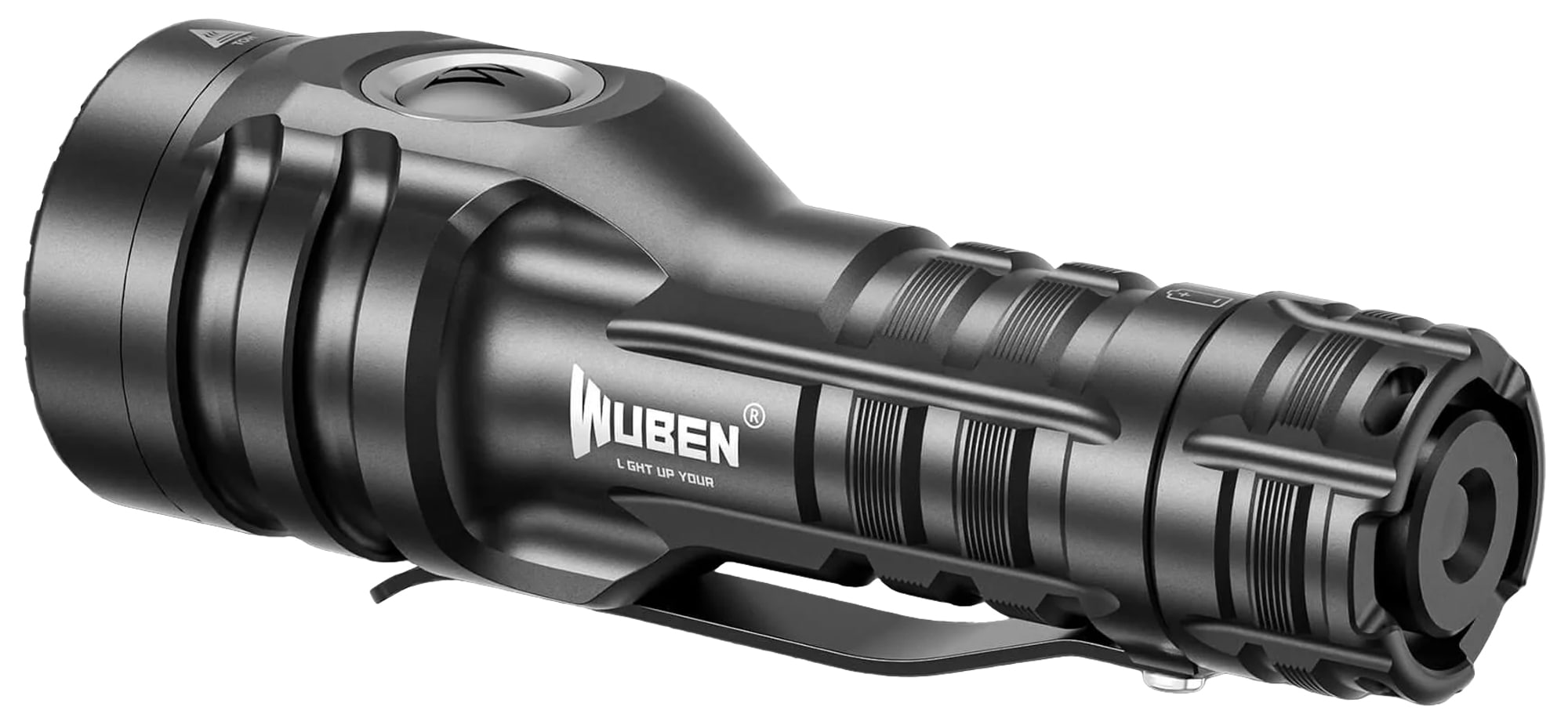 Wuben - E6 Black Taschenlampe - 900 Lumen