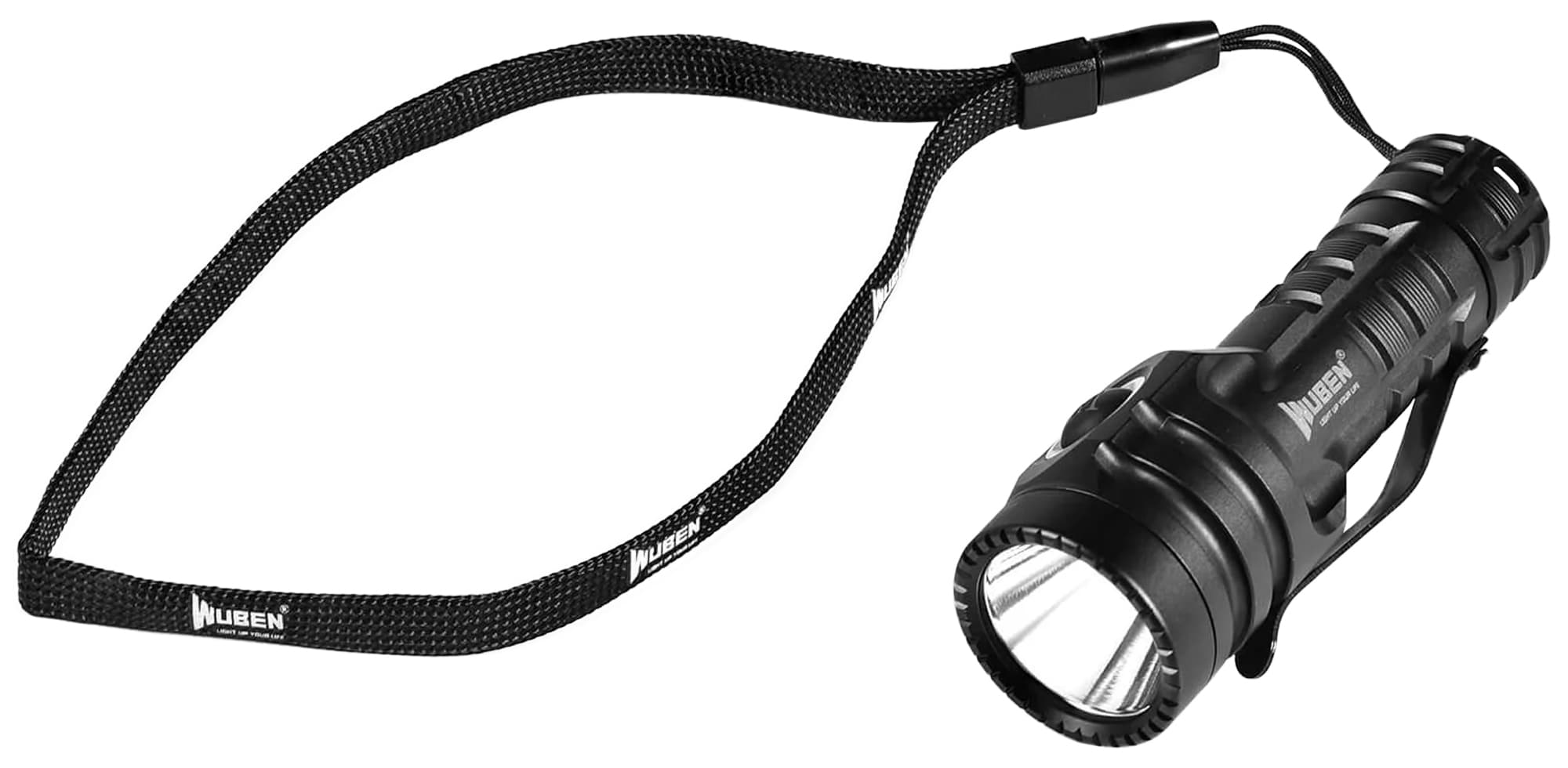 Wuben - E6 Black Taschenlampe - 900 Lumen