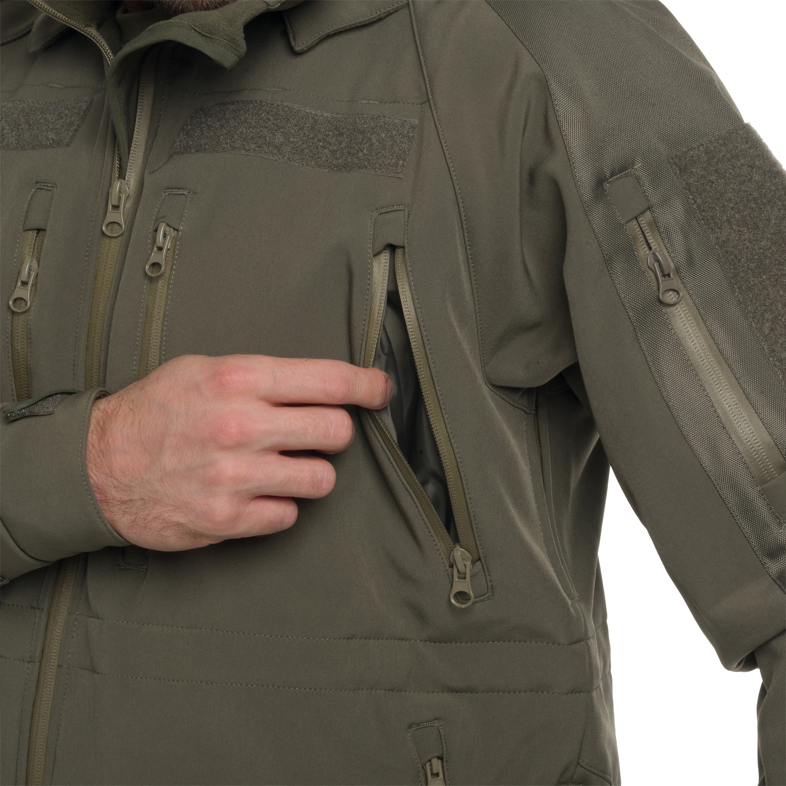 Mil-Tec - Softshell Plus Jacke - Olive