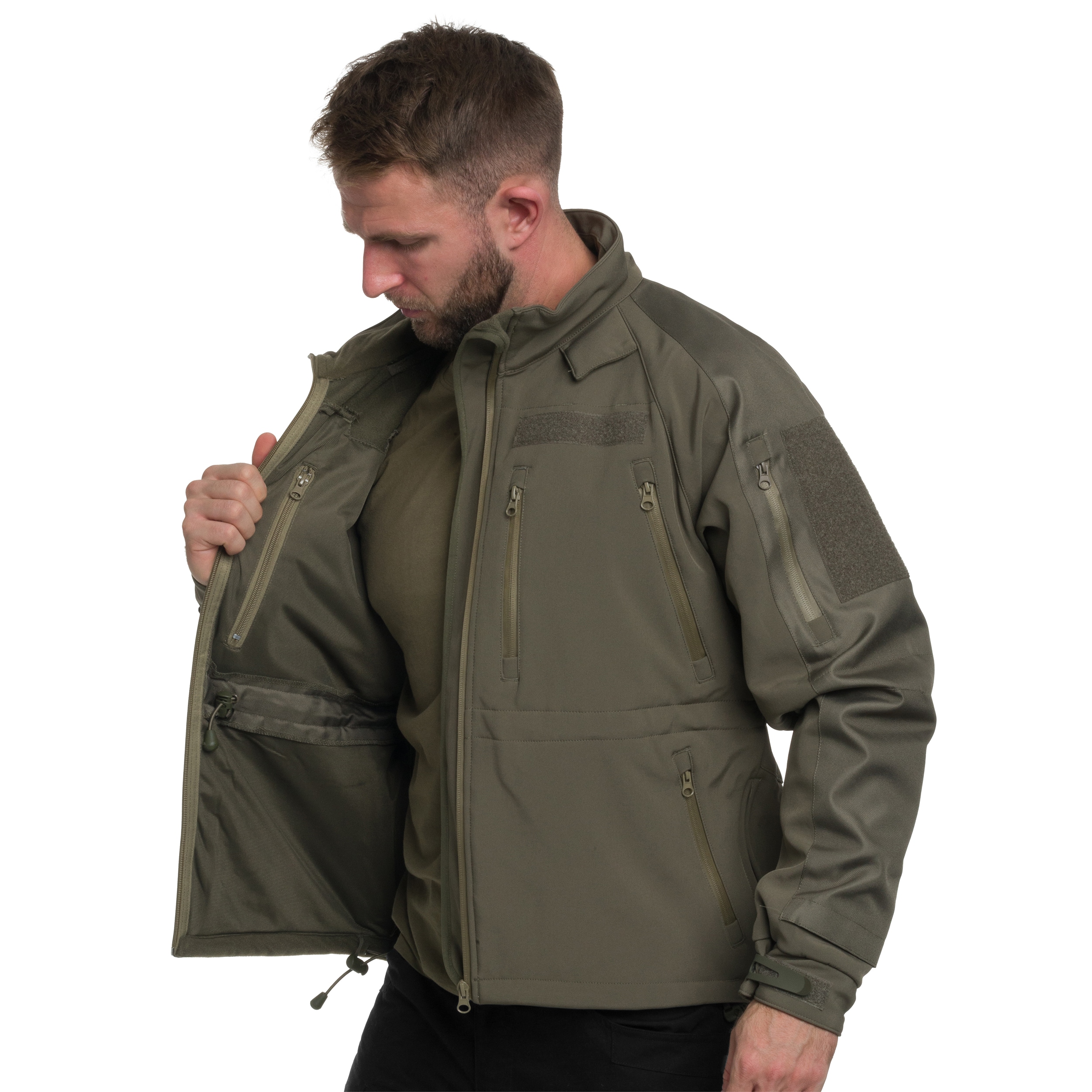 Mil-Tec - Softshell Plus Jacke - Olive