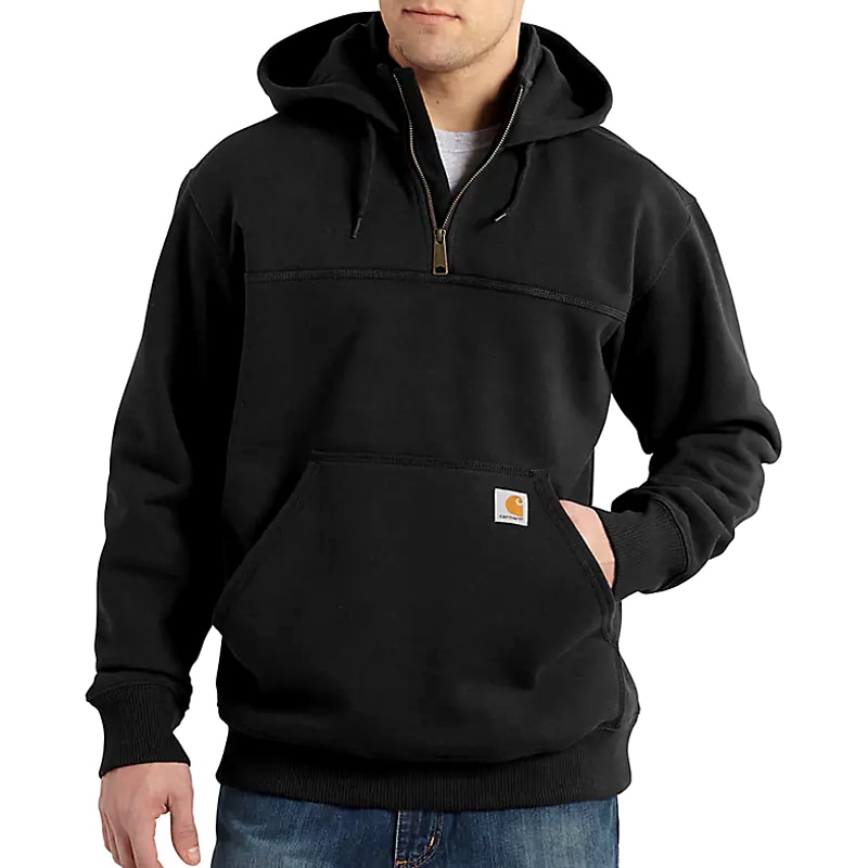 Carhartt Rain Defender Heavyweight Half Zip - Sweatshirt - Black