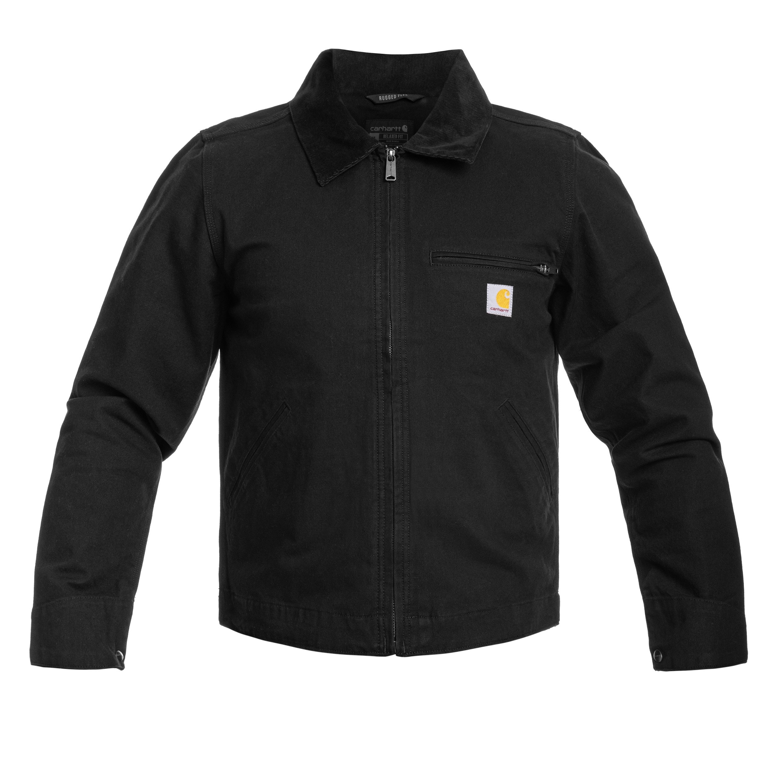 Carhartt Rugged Flex Duck Detroit Jacke - Black