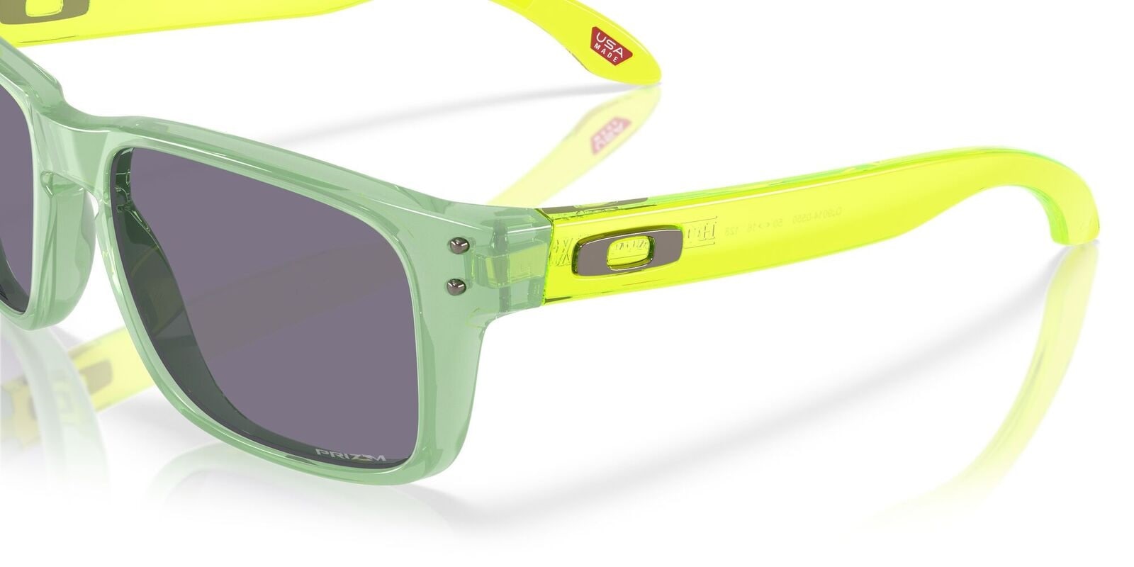 Oakley - Holbrook Sonnenbrille XXS - Transparent Jade/Prizm Grey