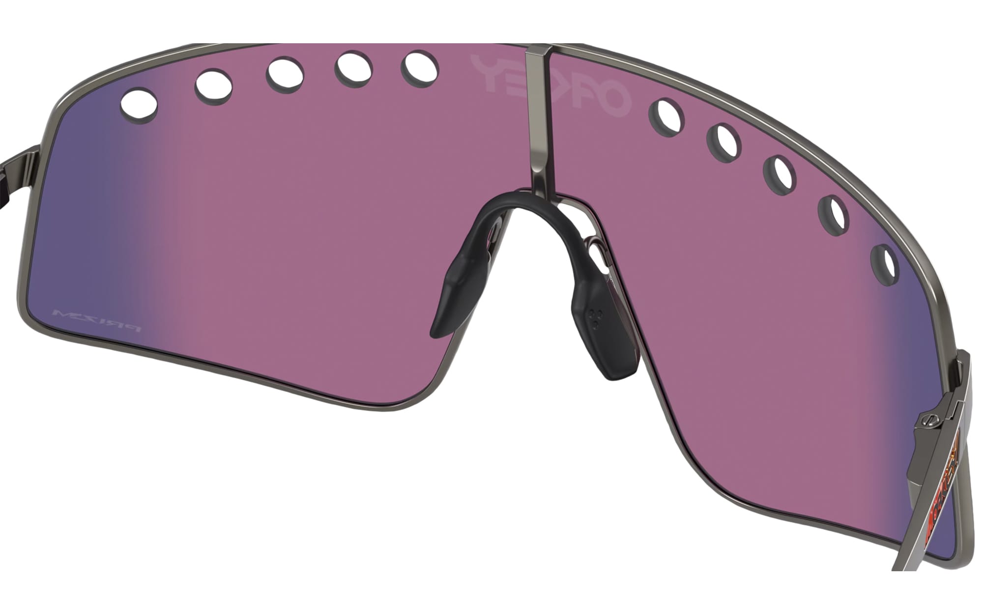 Oakley - Sutro TI Sweep Sonnenbrille - Matte Gunmetal/Prizm Road Lenses