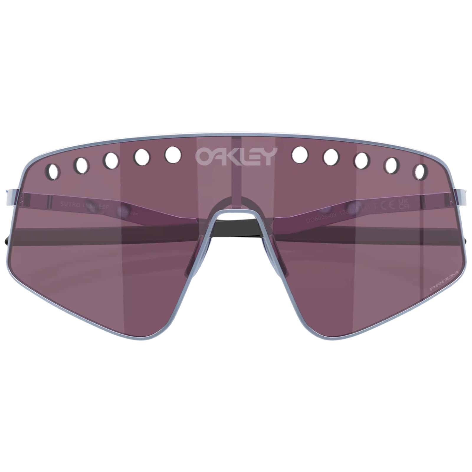 Oakley - Sutro TI Sweep Sonnenbrille - Polished Stonewash/Prizm Road Black