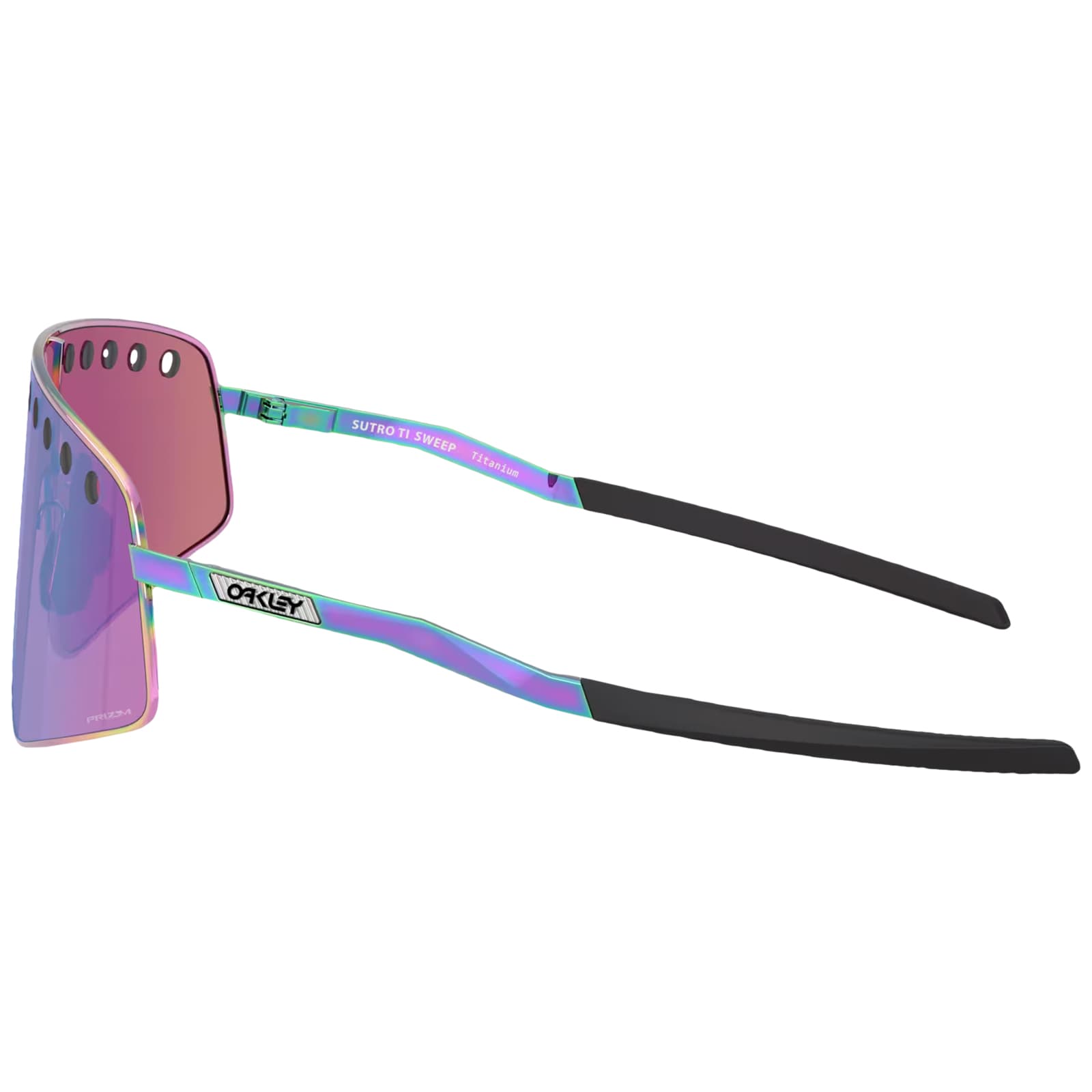 Oakley - Sutro TI Sweep Sonnenbrille - Polished Oil Slick/Prizm Road Jade