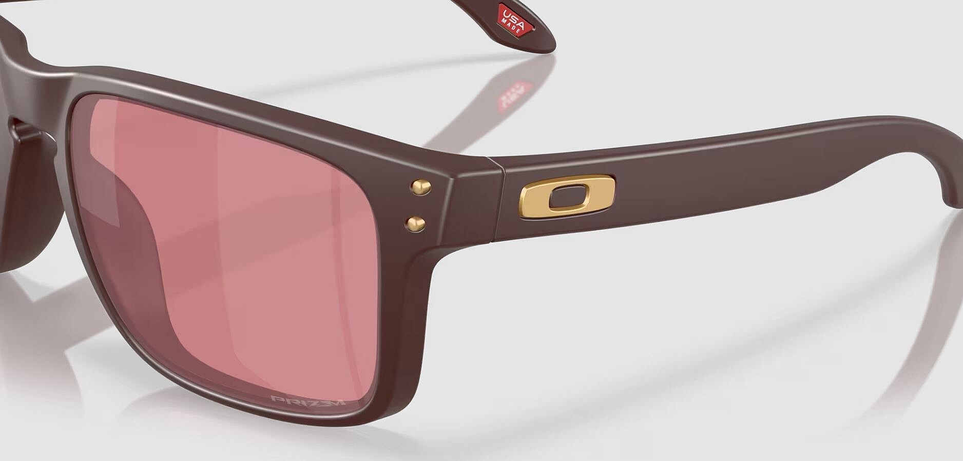 Oakley - Holbrook Sonnenbrille - Matte Grenache/Prizm Dark Golf