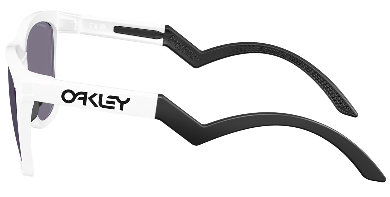 Oakley - Frogskins Hybrid Sonnenbrille - Matte White/Prizm Grey