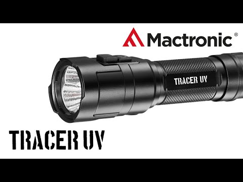 Mactronic - Tracer UV Taschenlampe - 1000 Lumen - Black