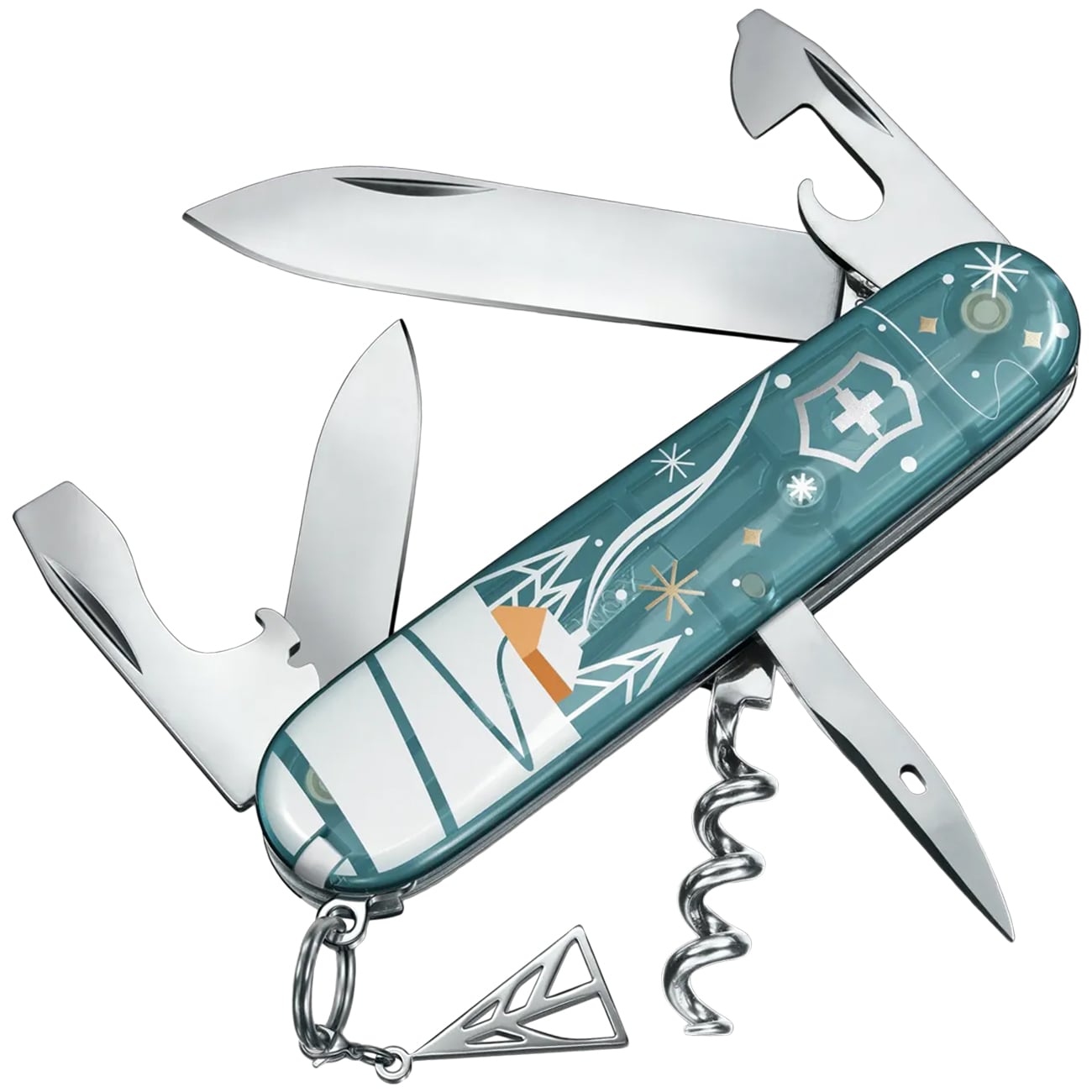 Victorinox - Spartan Winter Magic Limited Edition 2024 Taschenmesser - Blau