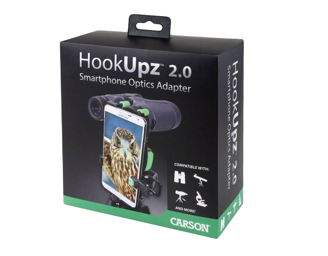 Carson - Hookupz 2.0 - Smartphone Adapter für Fernglas/Teleskop/Spektiv