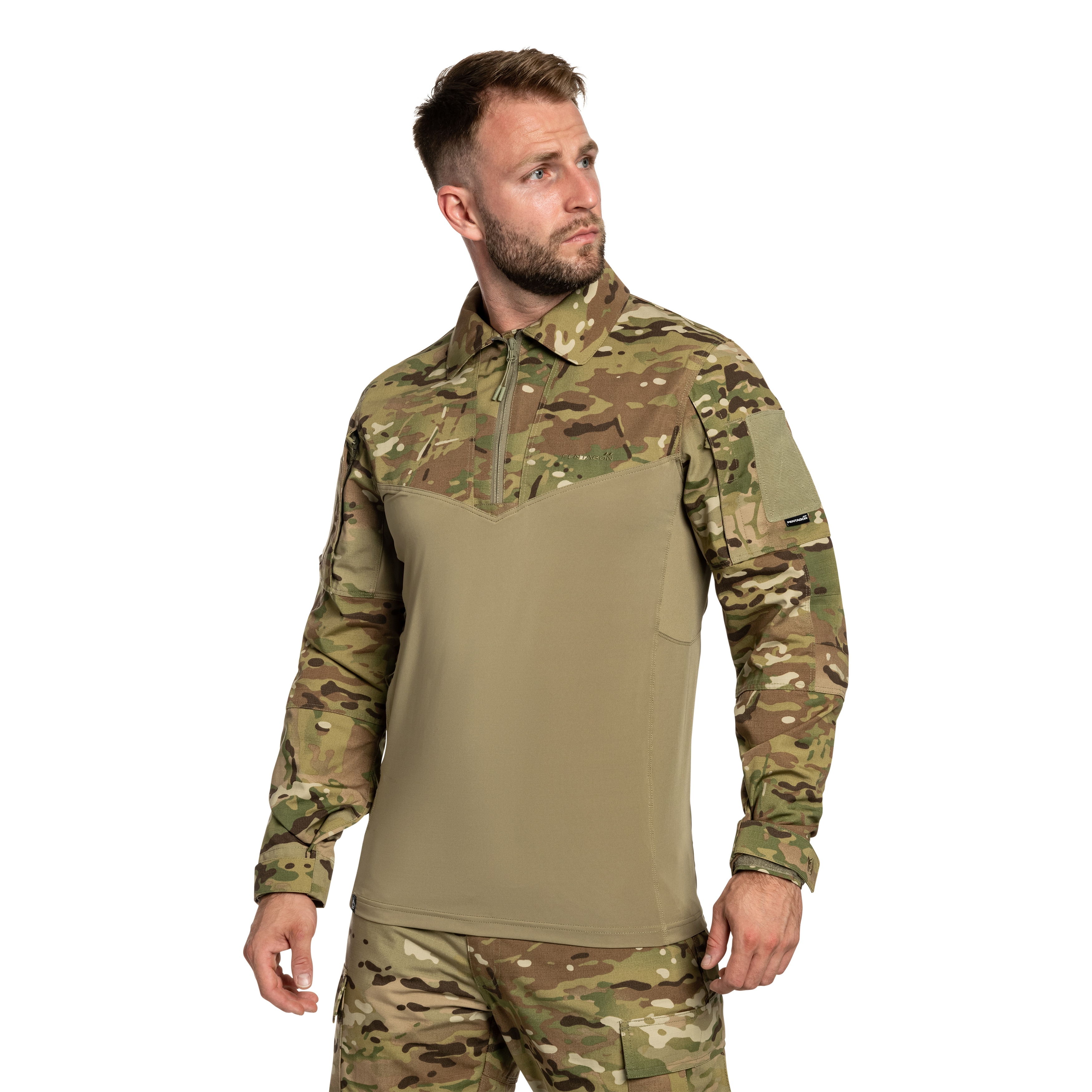 Pentagon - Combat Shirt Ranger Sweatshirt - MultiCam