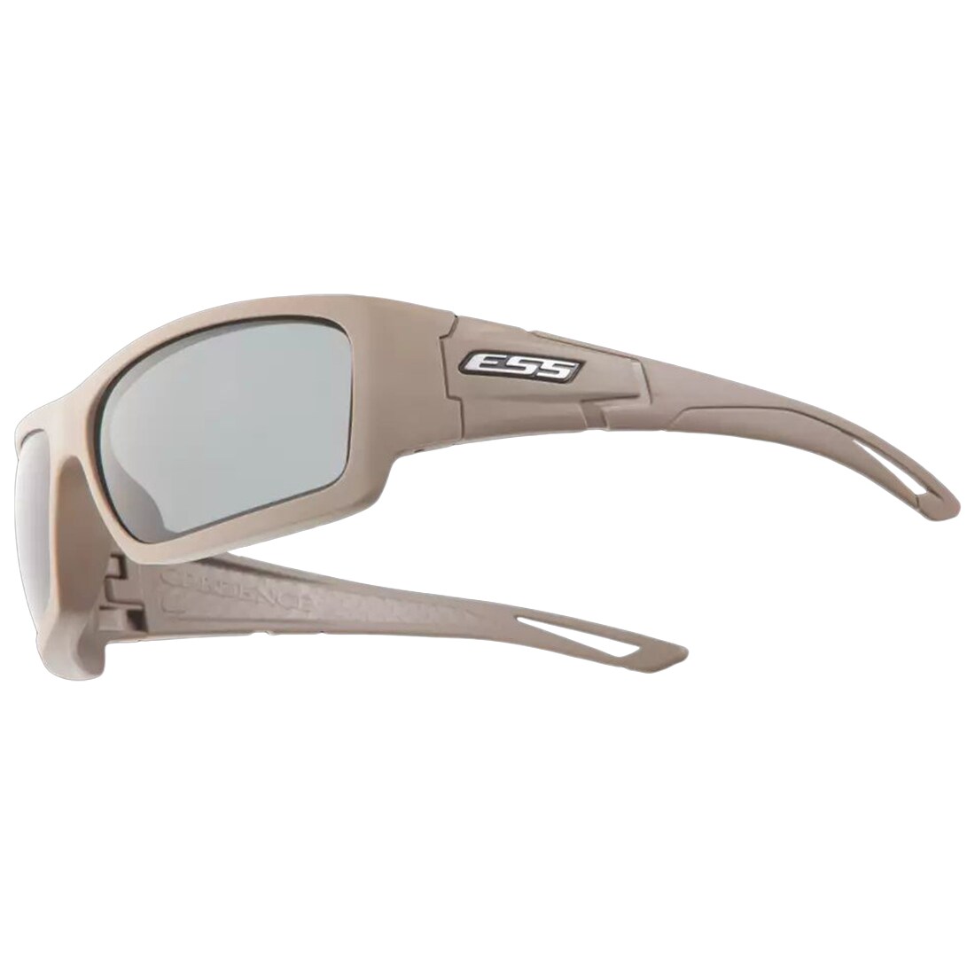 ESS Credence Taktische Schutzbrille - Terrain Tan / Smoke Gray