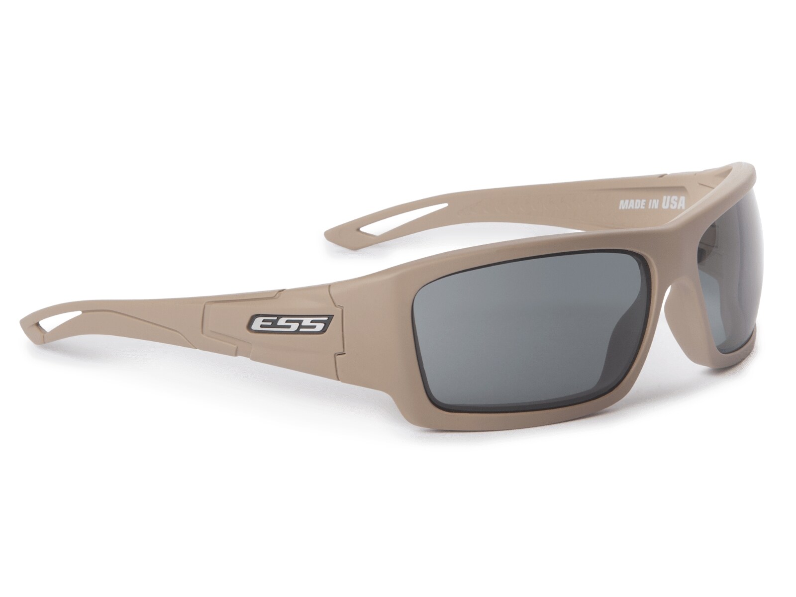 ESS Credence Taktische Schutzbrille - Terrain Tan / Smoke Gray