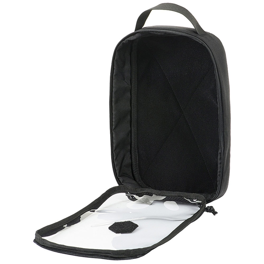 M-Tac - Elite Gen.II - Transparente Zusatztasche - Large ( 30 x 19 cm) - Black