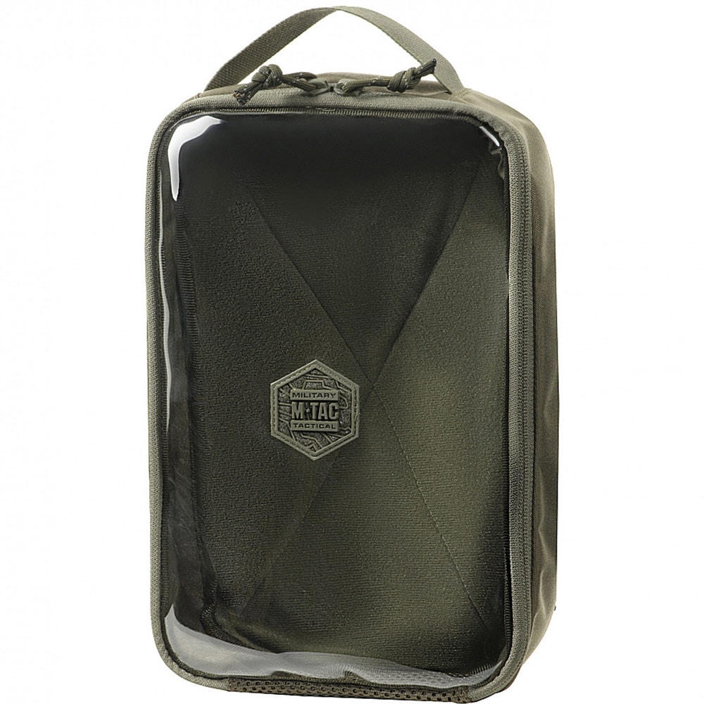 M-Tac - Elite Gen.II - Transparente Zusatztasche - Large ( 30 x 19 cm) - Ranger Green